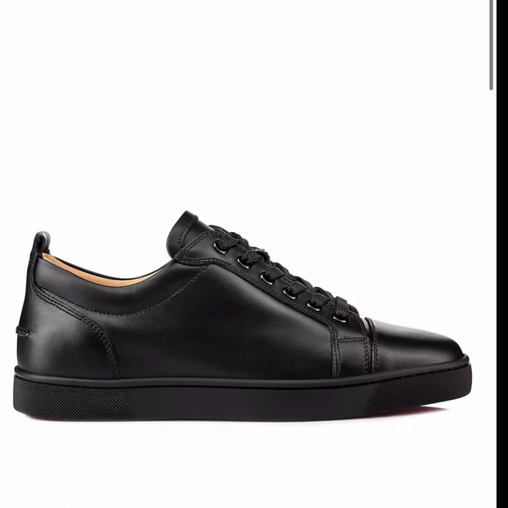 Christian louboutin black men shoes size 12 unworn with original packaging